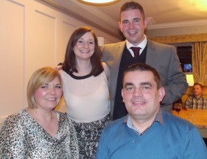 Jenny Rooks, Margaret Busby, Alex Tryfonos and John Busby